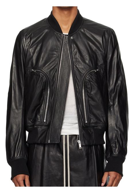 giacca bauhaus flight uomo nera RICK OWENS | RU02E1749 LBY09